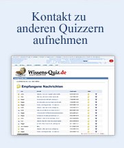 Kontakt zu anderen Quizzern aufnehmen